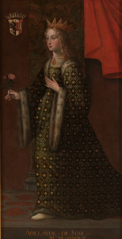 Adelaide of Susa, Wife of Otto of Savoy by Unbekannt