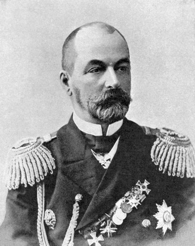 Admiral Rozhestvensky, Russian Commander, Russo-Japanese War by Unbekannt