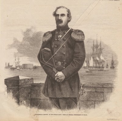 Admiral Stepan Stepanovich Lesovsky 1816-1866 by Unbekannt