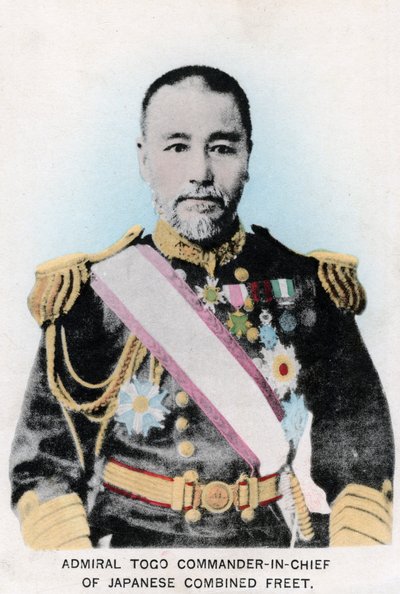 Admiral Togo, Commander-in-chief of Japanese Combined Fleet, c1903-1905 by Unbekannt