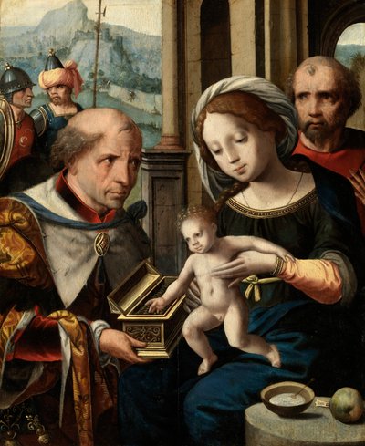 Adoration of the Kings by Unbekannt