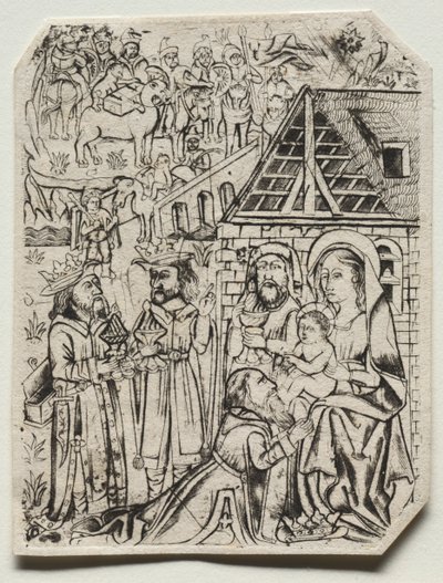 Adoration of the Magi by Unbekannt