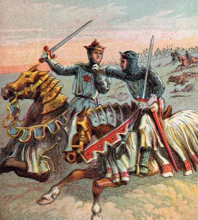 After The Battle Of Crecy, 1346, c1850 by Unbekannt