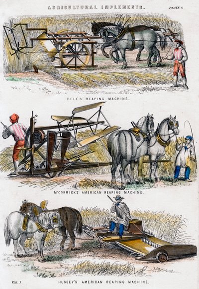 Agricultural implements by Unbekannt