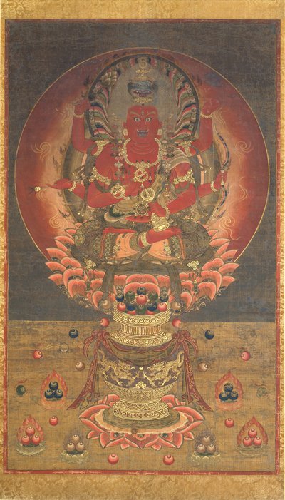 Aizen Myoo, 14th century by Unbekannt
