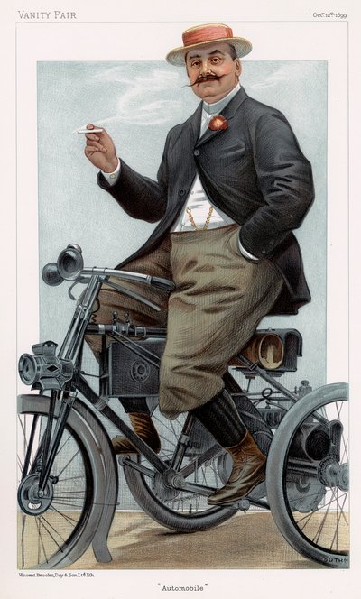 Albert, Comte de Dion, French Engineer by Unbekannt