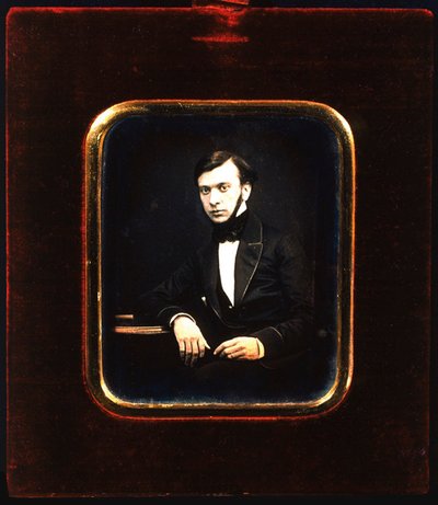 Alexander Sukhovo-Kobylin, Russian playwright, 1850 by Unbekannt