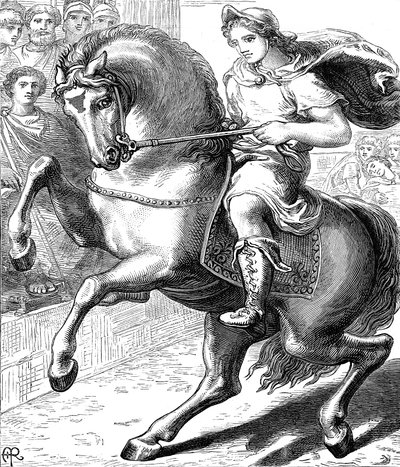 Alexander the Great, 356-323 BC, c1873 by Unbekannt