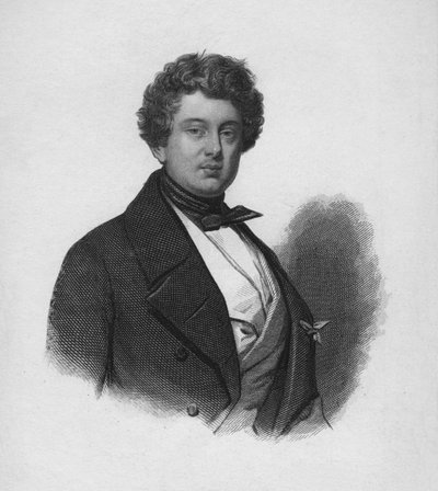 Alexandre Dumas by Unbekannt