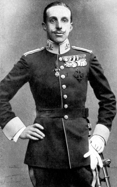 Alfonso XIII, King of Spain by Unbekannt