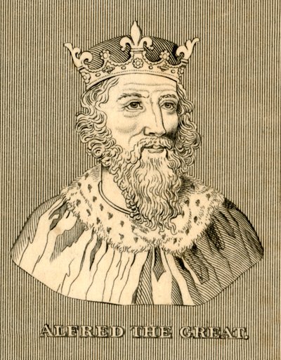 Alfred the Great by Unbekannt