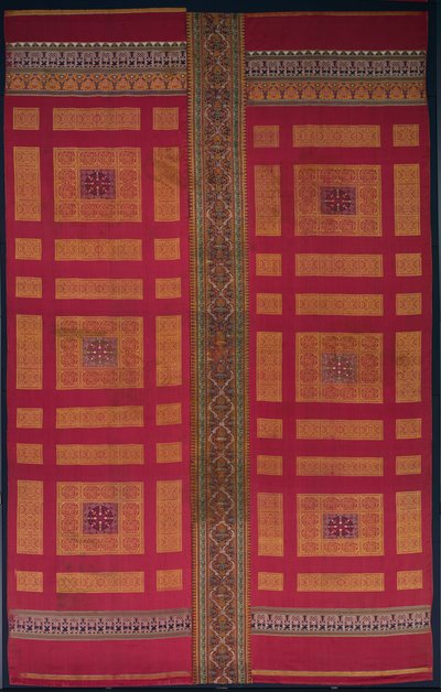 Alhambra Palace Silk Curtain by Unbekannt