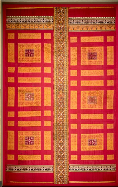 Alhambra Palace Silk Curtain, Mid 1300s by Unbekannt