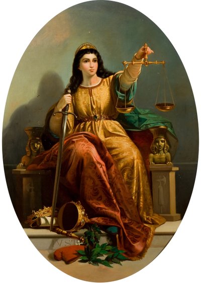 Allegory of Justice by Unbekannt