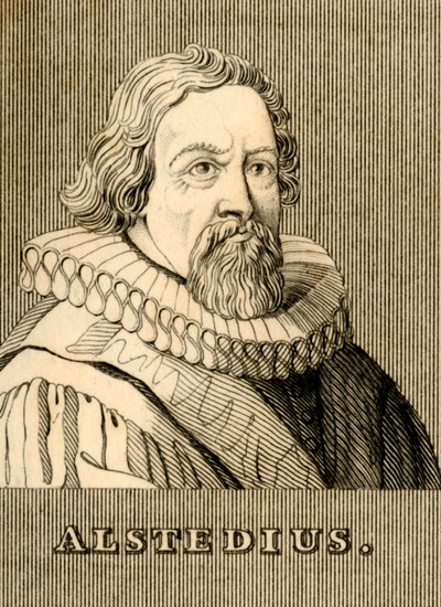 Alstedius, 1588-1638 by Unbekannt