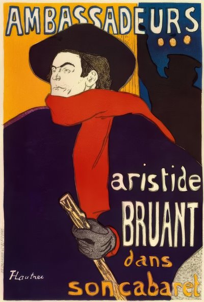 Ambassadors, Aristide Bruant by Unbekannt
