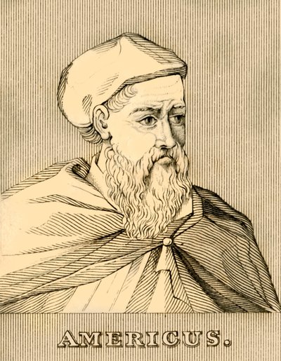 Americus, 1454-1512, 1830 by Unbekannt