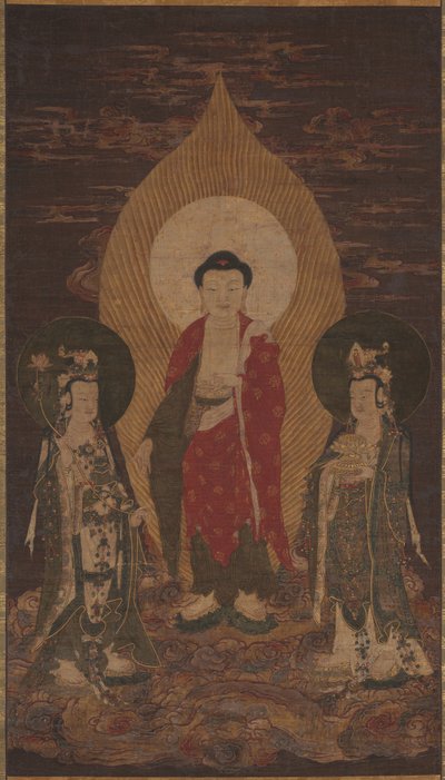 Amitabha Triad by Unbekannt