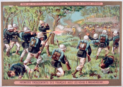 An Engagement against the Hovas of Madagascar, 1883-1896 by Unbekannt