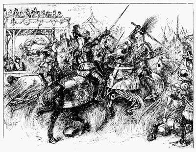 An English Tournament, 1909 by Unbekannt