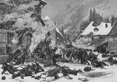 An Incident In The Battle of Villersexel by Unbekannt