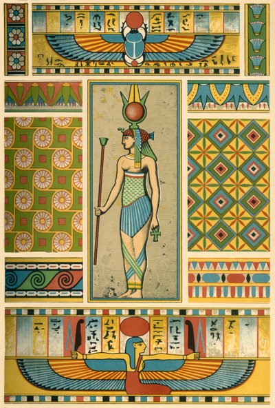 Ancient Egyptian decoration (1898) by Unbekannt