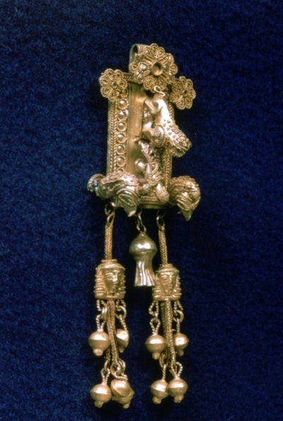 Ancient Greek Temple Pendant, c630-620 BC by Unbekannt