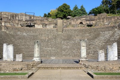 Ancient Theatre of Fourviere, Lyon by Unbekannt