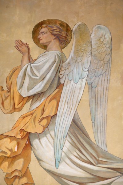 Angel, Saint-Didier church, Voreppe, France by Unbekannt