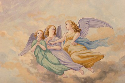 Angels, Montmin, France by Unbekannt