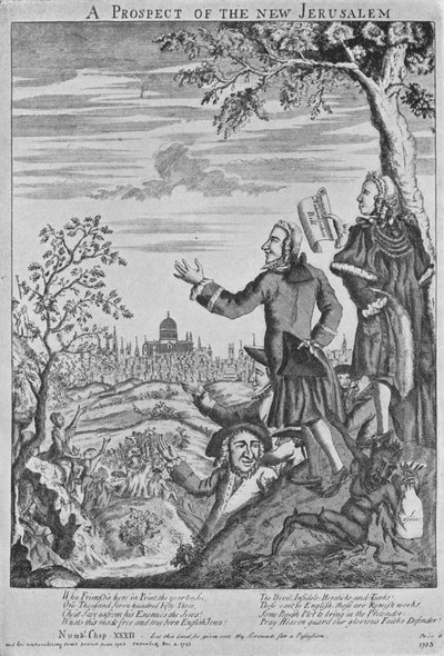Anti-Semitism in 1753 by Unbekannt