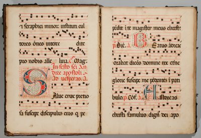 Antiphonary, 1736 by Unbekannt