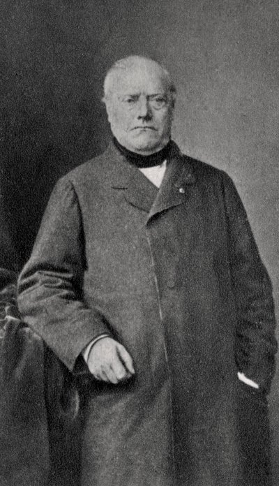 Antoine-Louis Barye, French sculptor, 1862 by Unbekannt