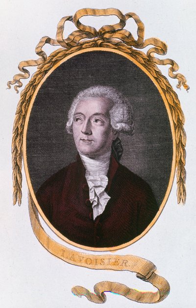 Antoine Laurent Lavoisier, 18th Century French Chemist, 1801 by Unbekannt