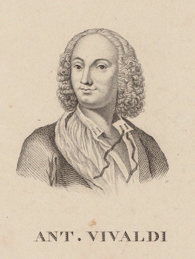 Antonio Vivaldi by Unbekannt