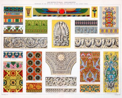 Architectural Ornaments by Unbekannt