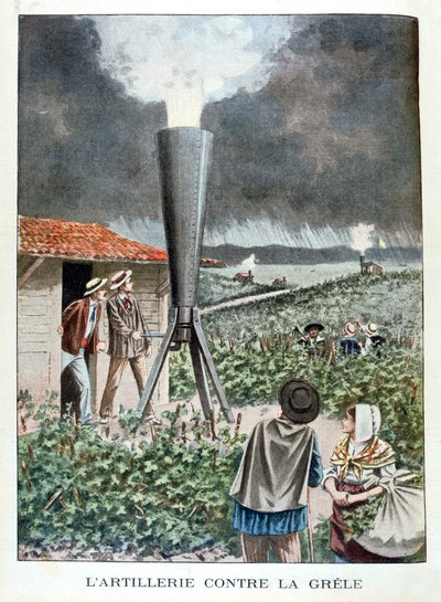 Artillery Against the Hailstorm by Unbekannt
