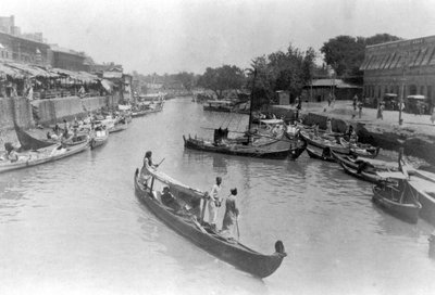 Ashar Creek, Basra, Iraq by Unbekannt