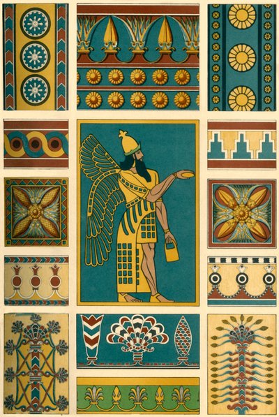 Assyrian Decoration by Unbekannt