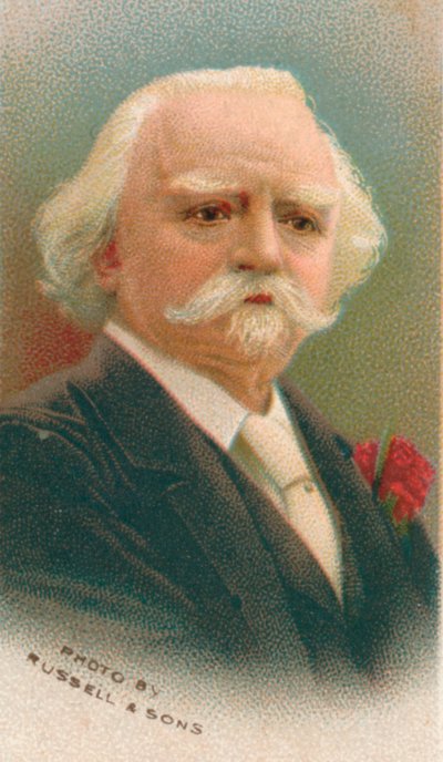 August Manns, German-born conductor by Unbekannt