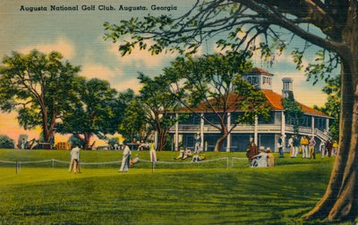 Augusta National Golf Club House by Unbekannt