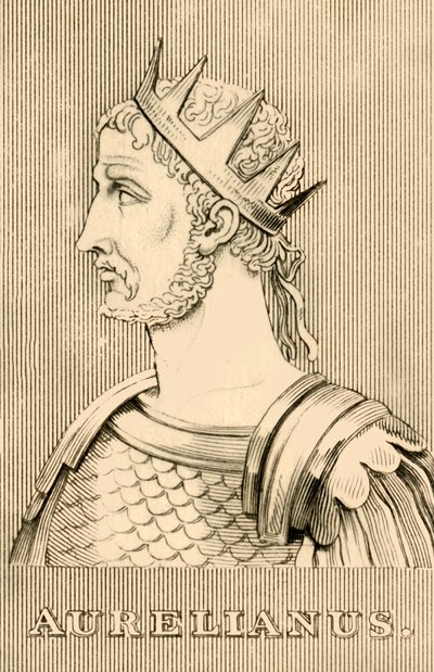 Aurelianus, 214-275 AD, 1830 by Unbekannt