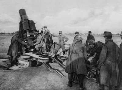 Austrian mortar, World War I by Unbekannt