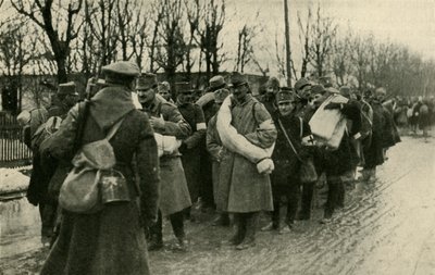 Austrian prisoners, Przemysl, March 1915 by Unbekannt