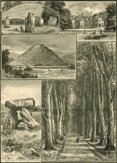 Avebury. Littlecote. Silbury. Devils Den. Grand Avenue. by Unbekannt