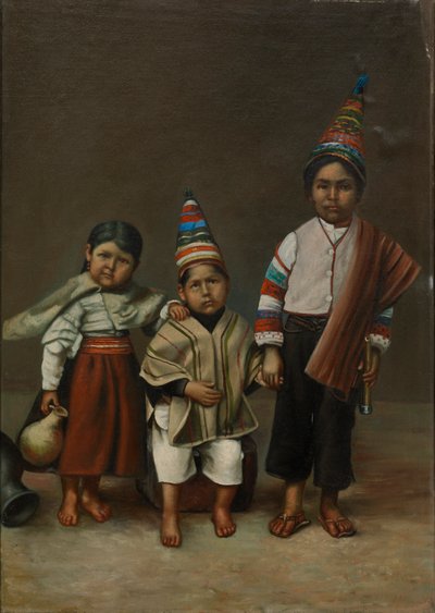 Aymara Children by Unbekannt