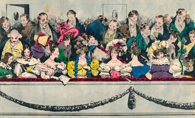 Balcony at the theatre by Unbekannt
