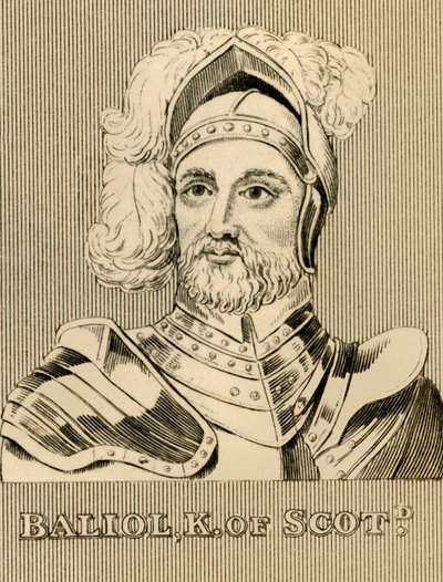 Baliol, K. of Scotland, c1249-1314 by Unbekannt
