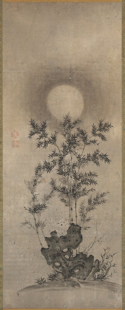 Bamboo in Moonlight by Unbekannt