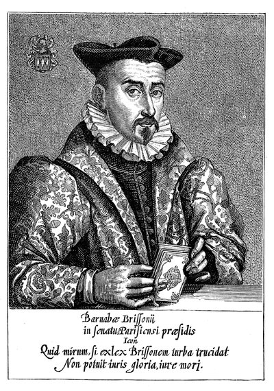 Barnabe Brisson, French Philologist and Jurist by Unbekannt